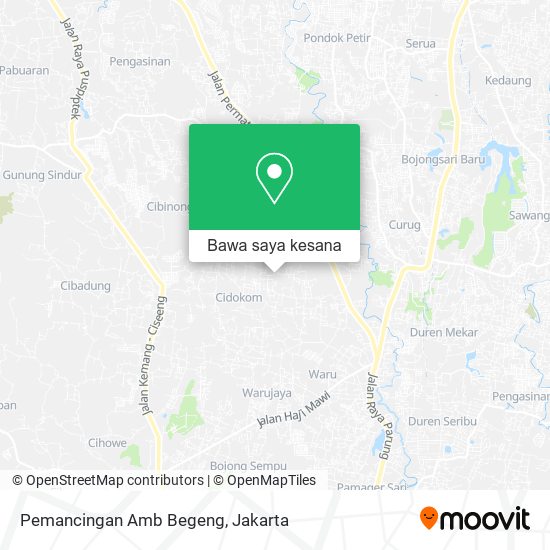 Peta Pemancingan Amb Begeng