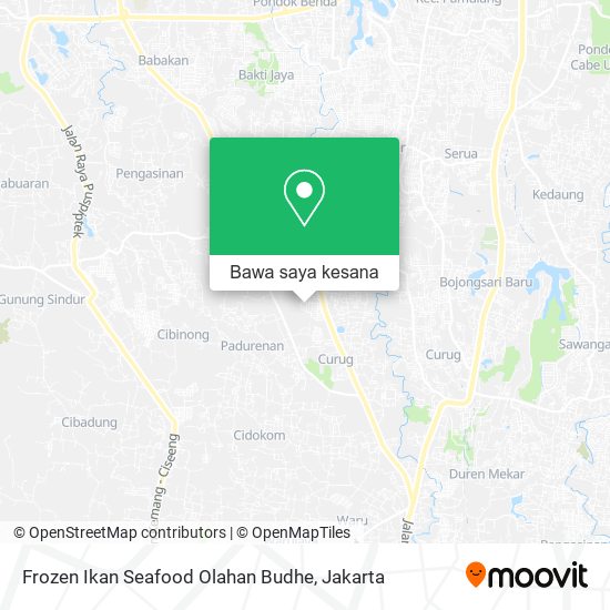 Peta Frozen Ikan Seafood Olahan Budhe