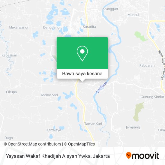 Peta Yayasan Wakaf Khadijah Aisyah Ywka