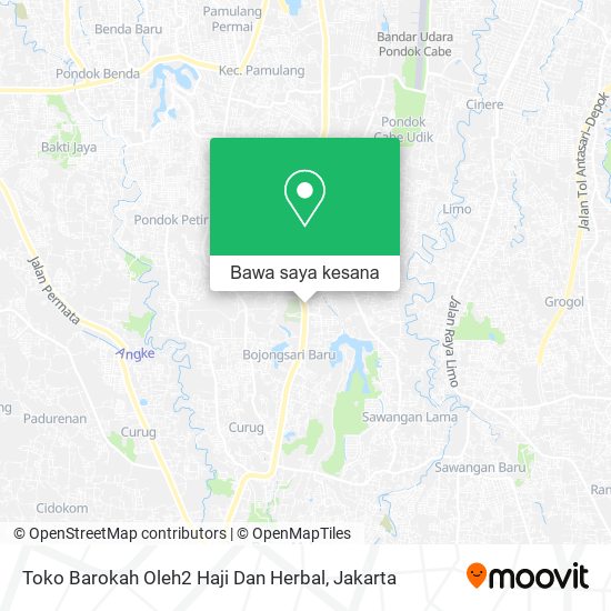 Peta Toko Barokah Oleh2 Haji Dan Herbal