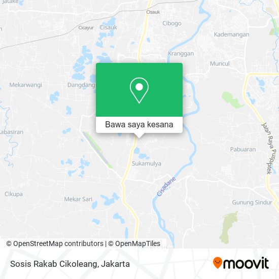Peta Sosis Rakab Cikoleang