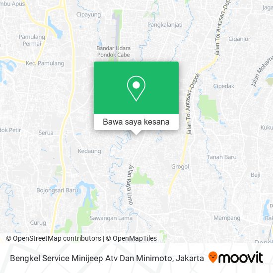 Peta Bengkel Service Minijeep Atv Dan Minimoto