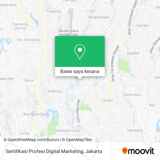 Peta Sertifikasi Profesi Digital Marketing