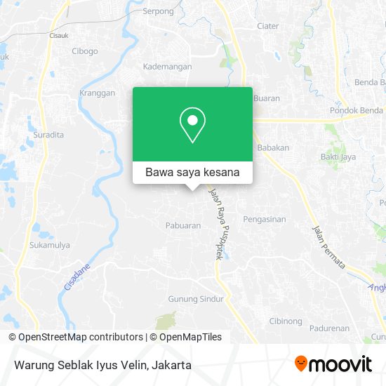 Peta Warung Seblak Iyus Velin