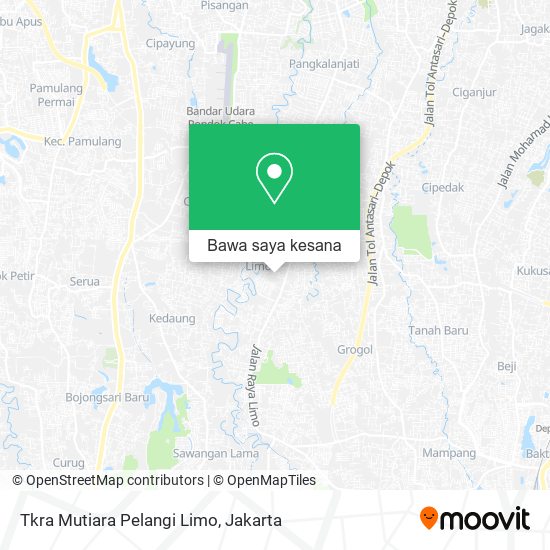 Peta Tkra Mutiara Pelangi Limo