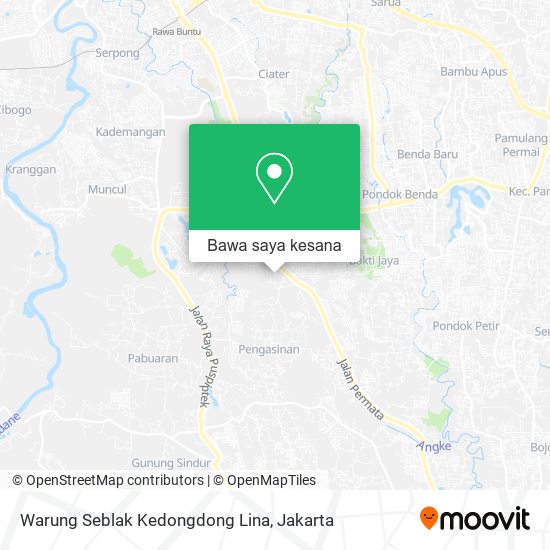 Peta Warung Seblak Kedongdong Lina