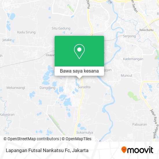 Peta Lapangan Futsal Nankatsu Fc