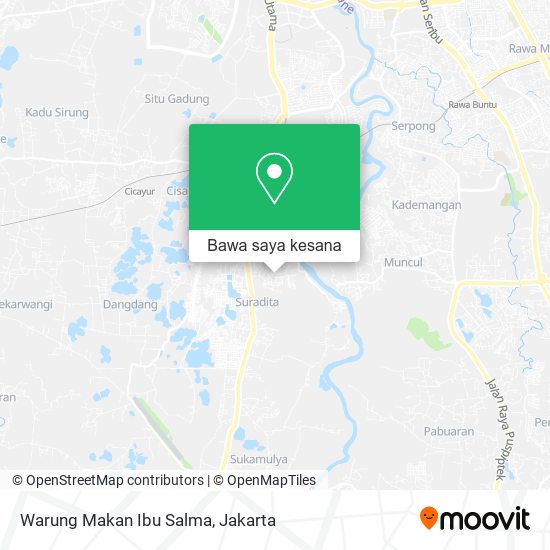 Peta Warung Makan Ibu Salma