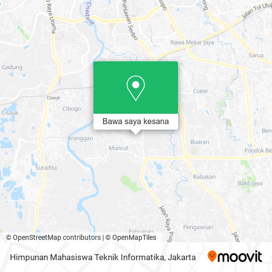 Peta Himpunan Mahasiswa Teknik Informatika