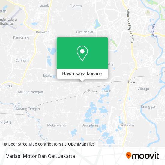 Peta Variasi Motor Dan Cat