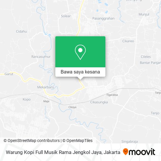 Peta Warung Kopi Full Musik Rama Jengkol Jaya