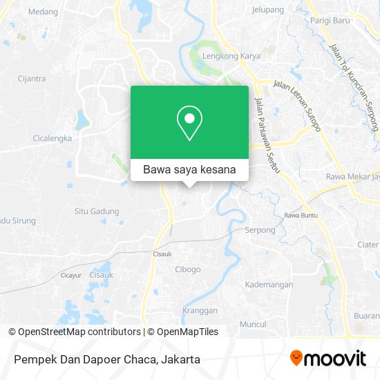 Peta Pempek Dan Dapoer Chaca