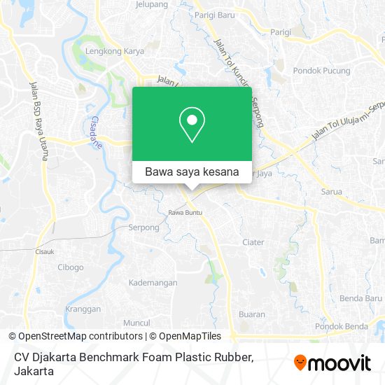 Peta CV Djakarta Benchmark Foam Plastic Rubber