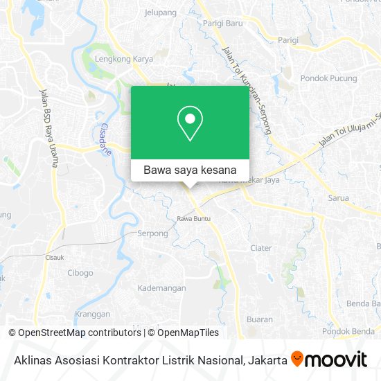 Peta Aklinas Asosiasi Kontraktor Listrik Nasional