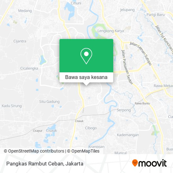 Peta Pangkas Rambut Ceban