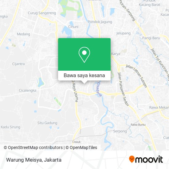 Peta Warung Meisya