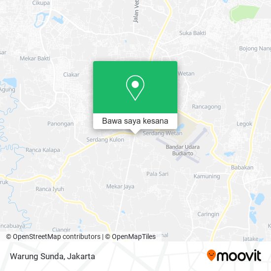 Peta Warung Sunda