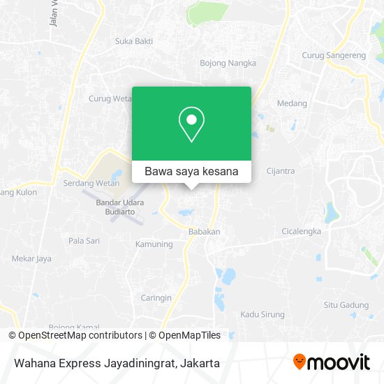 Peta Wahana Express Jayadiningrat
