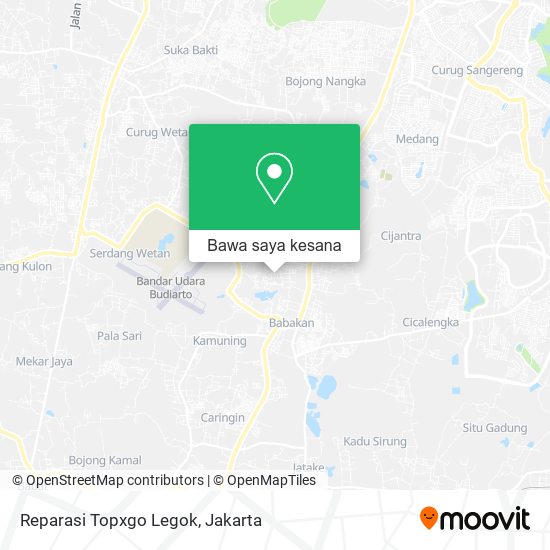 Peta Reparasi Topxgo Legok