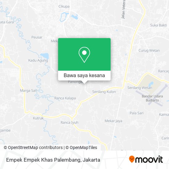 Peta Empek Empek Khas Palembang