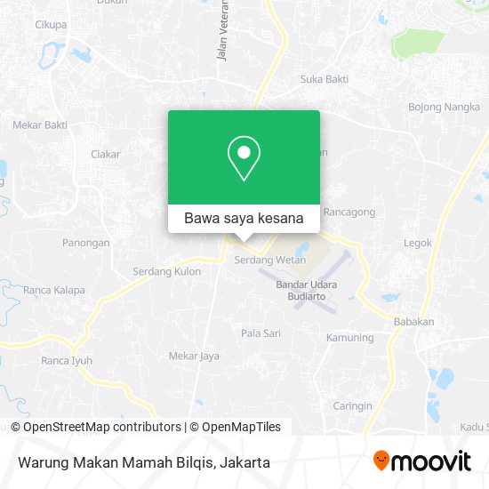 Peta Warung Makan Mamah Bilqis