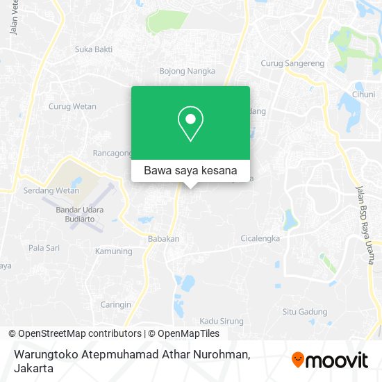 Peta Warungtoko Atepmuhamad Athar Nurohman