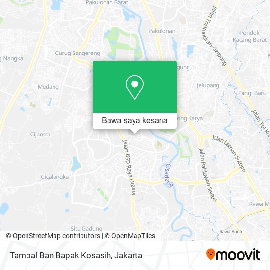 Peta Tambal Ban Bapak Kosasih