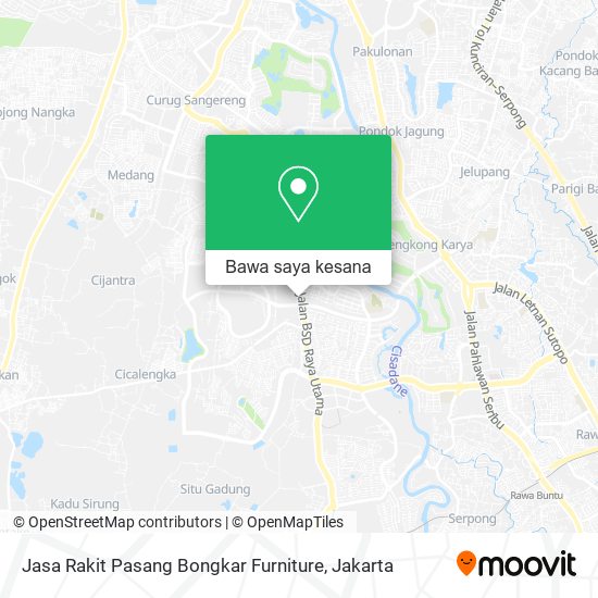 Peta Jasa Rakit Pasang Bongkar Furniture