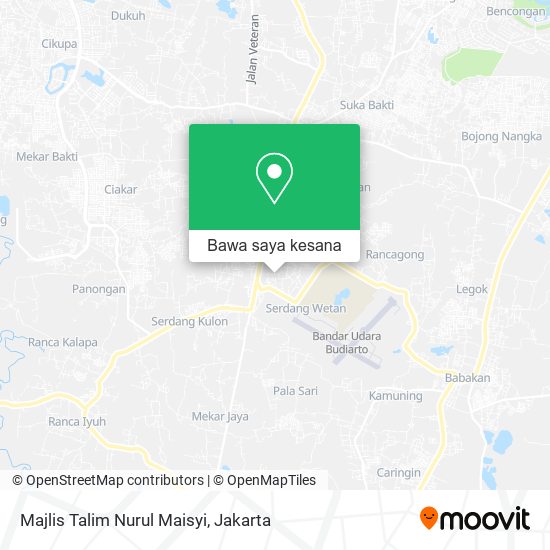 Peta Majlis Talim Nurul Maisyi