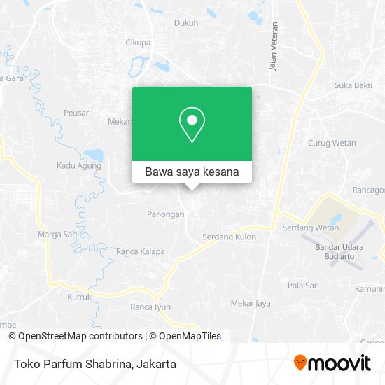 Peta Toko Parfum Shabrina
