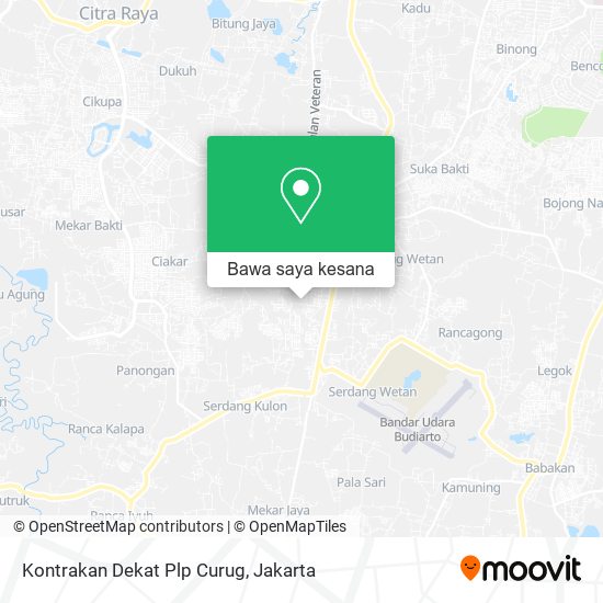 Peta Kontrakan Dekat Plp Curug