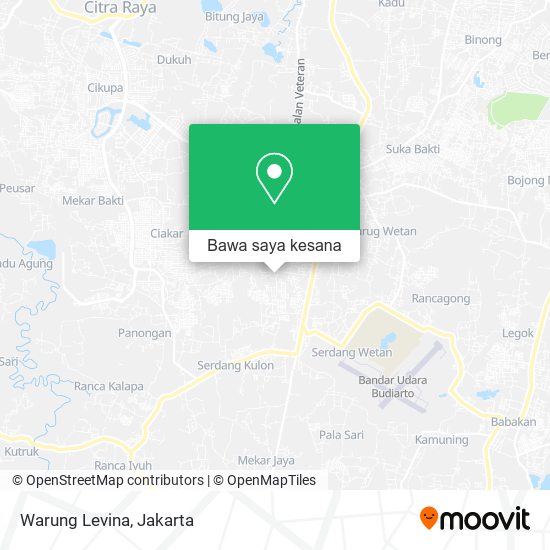 Peta Warung Levina