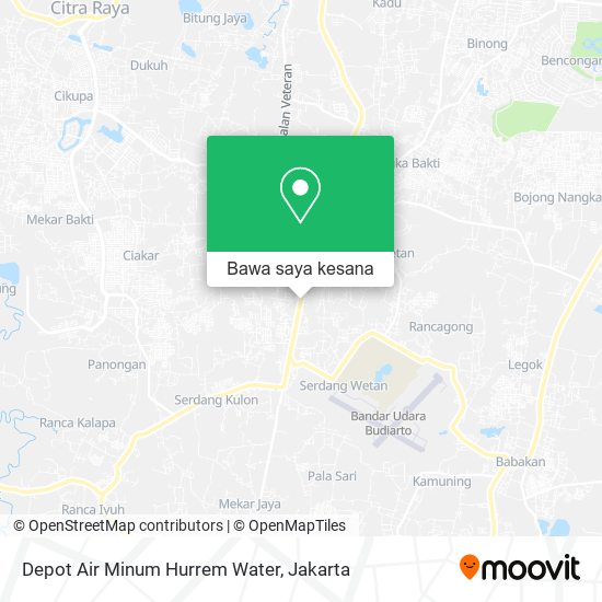 Peta Depot Air Minum Hurrem Water