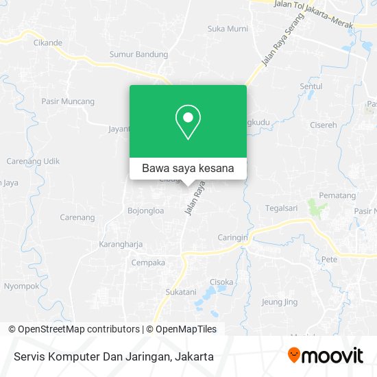 Peta Servis Komputer Dan Jaringan