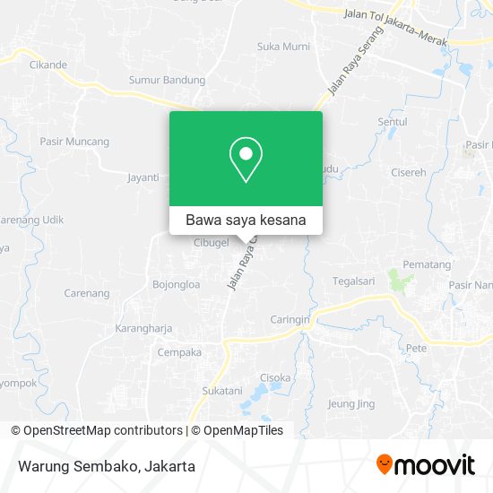 Peta Warung Sembako