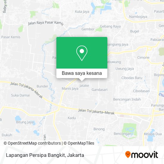 Peta Lapangan Persipa Bangkit