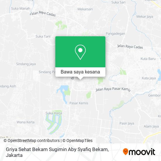 Peta Griya Sehat Bekam Sugimin Aby Syafiq Bekam