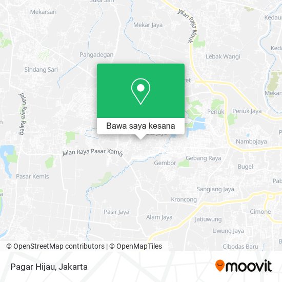 Peta Pagar Hijau