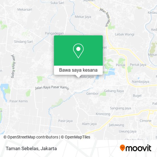 Peta Taman Sebelas