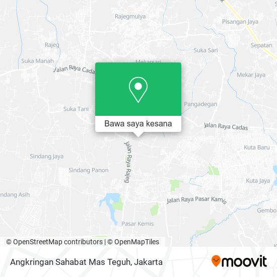 Peta Angkringan Sahabat Mas Teguh