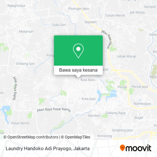 Peta Laundry Handoko Adi Prayogo