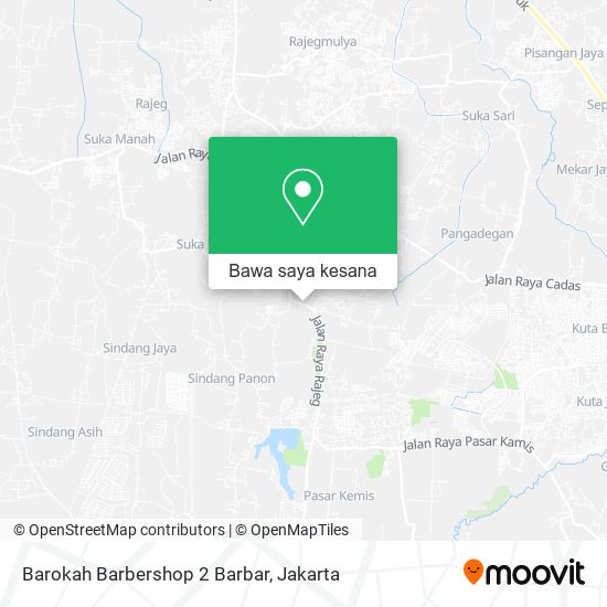 Peta Barokah Barbershop 2 Barbar