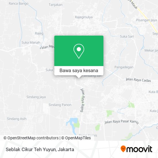 Peta Seblak Cikur Teh Yuyun