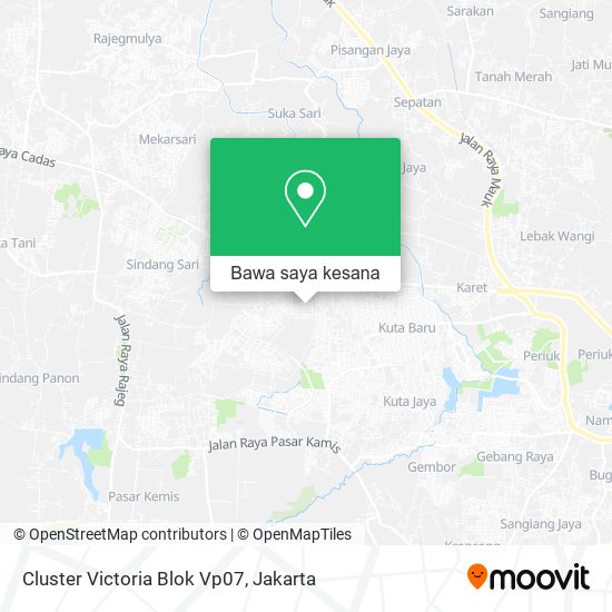 Peta Cluster Victoria Blok Vp07