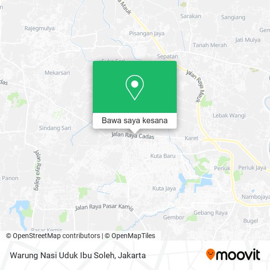 Peta Warung Nasi Uduk Ibu Soleh