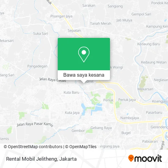 Peta Rental Mobil Jelitheng