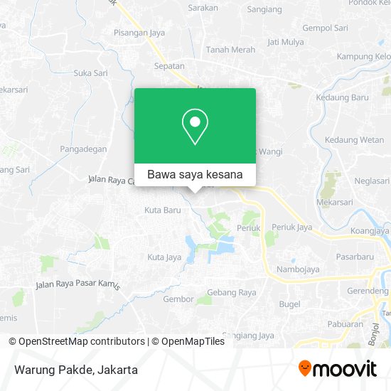 Peta Warung Pakde