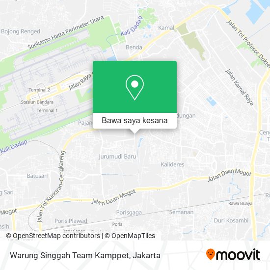 Peta Warung Singgah Team Kamppet