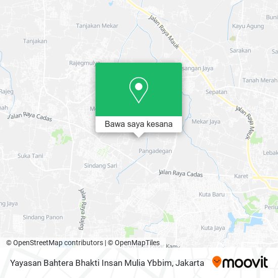 Peta Yayasan Bahtera Bhakti Insan Mulia Ybbim