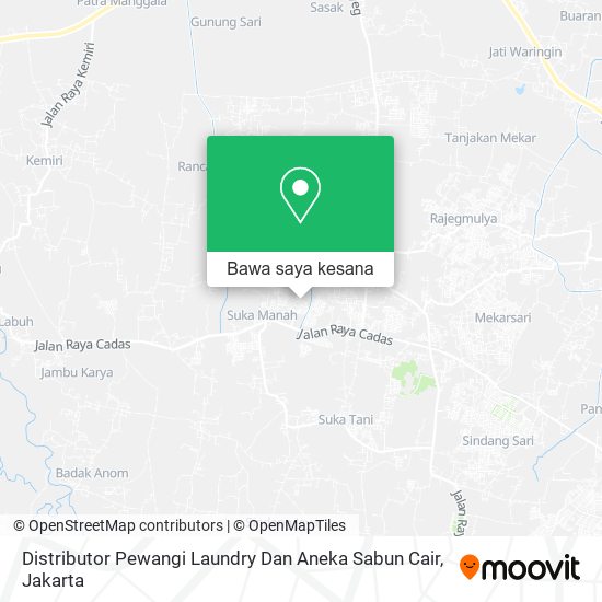 Peta Distributor Pewangi Laundry Dan Aneka Sabun Cair
